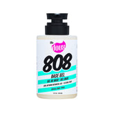 The Doux 808 Base Curl Defining Gel bottle for medium hold curls.