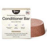 The Earthling Co conditioner bar swatch showing slip for detangling and even coverage