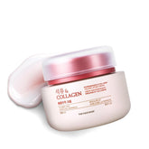 The Face Shop Pomegranate and Collagen Eye Cream bottle for deep hydration and gentle lifting.