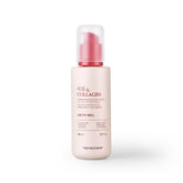 The Face Shop Pomegranate & Collagen serum bottle close-up highlighting hydration potential