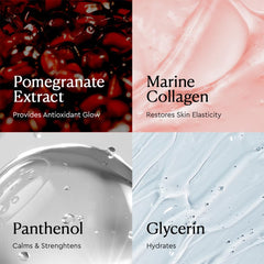 The Face Shop application on skin demonstrates gentle circular massage for absorption