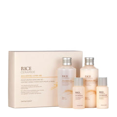 The Face Shop Rice Ceramide Toner bottle boosts moisture balance for dry skin