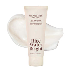 The Face Shop Rice Water Bright cleanser bottle, a hydrating daily cleanse