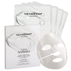 The Face Shop Original Vegan Collagen Mask packaging for at-home spa routine