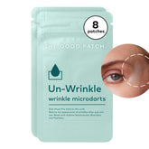 The Good Patch un-wrinkle microdart patch closeup—targets fine lines for a smoother look.