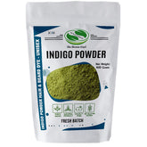 The Henna Guys Indigo Powder bag 400g for natural hair color and gray coverage