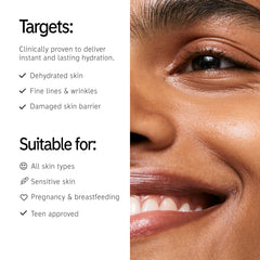 Dropper close-up of The INKEY List serum for precise hydration application