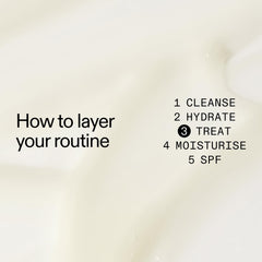 The INKEY List Niacinamide serum skin texture closeup shows refined pores and even finish.