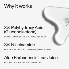 The INKEY List PHA Toner liquid texture highlights moisture-locking feel.