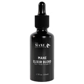 The Mane Solution Mane Elixir bottle front—growth oil for thinning hair.