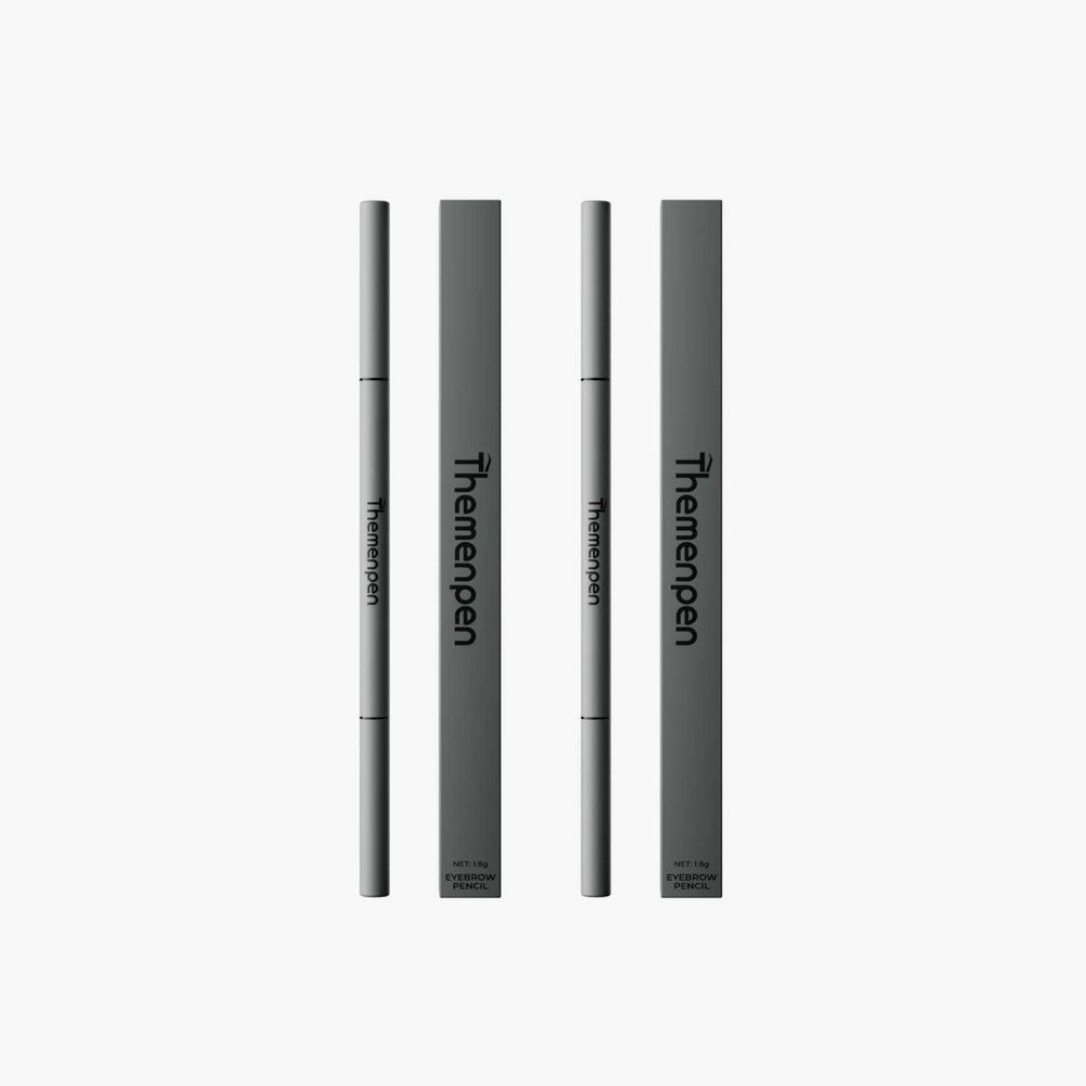 The Men Pen waterproof eyebrow pen pack-2 creates durable, natural brow definition.