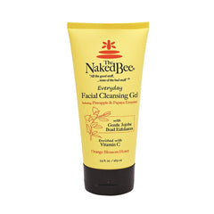 The Naked Bee Gel Cleanser bottle front view for daily hydrating cleansing.