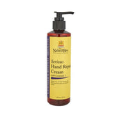 The Naked Bee Lavender and Beeswax Hand Cream 8oz jar front for deep moisturization.