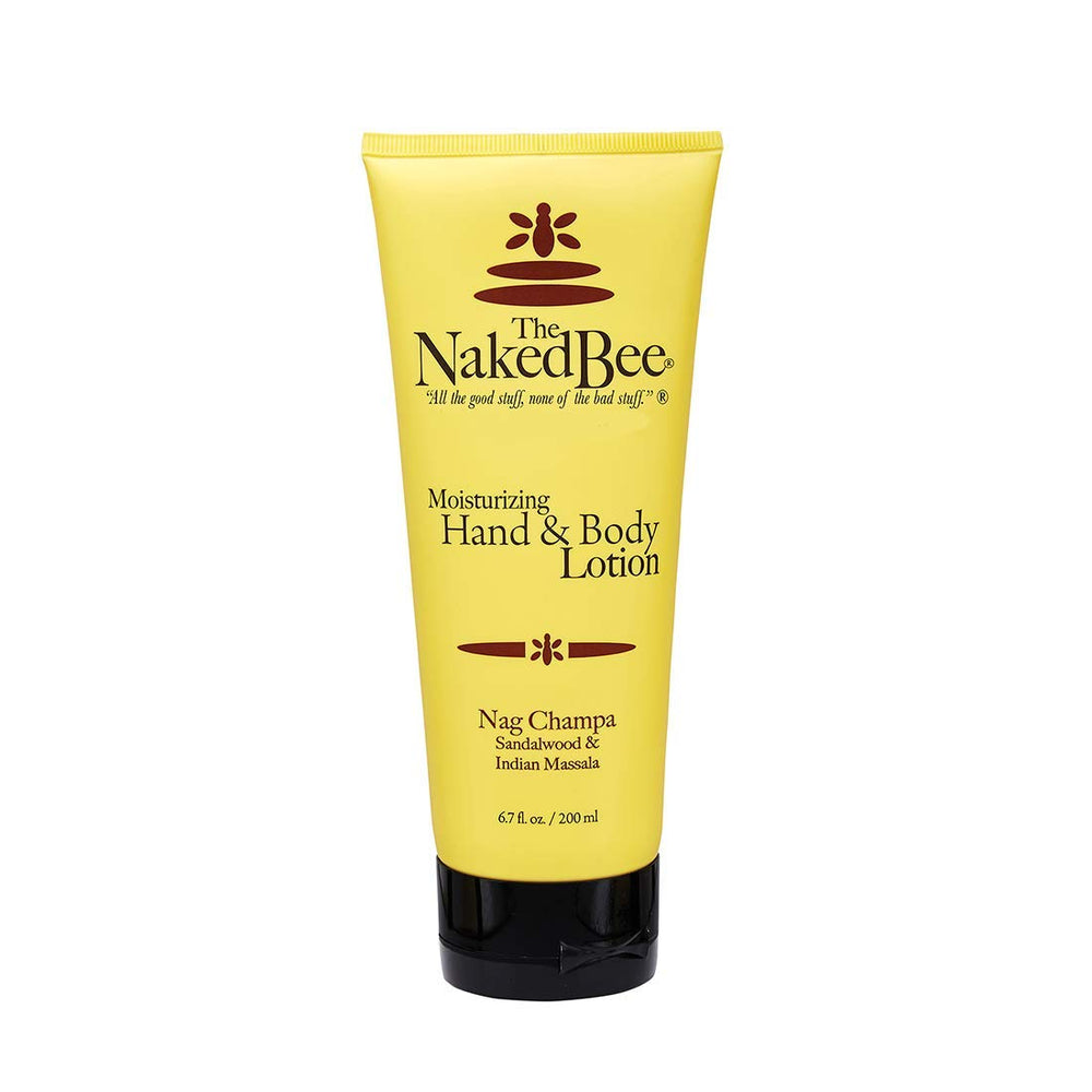 The Naked Bee nourishing body lotion bottle for daily moisture.