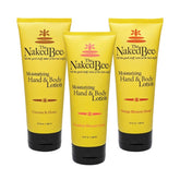 The Naked Bee orange blossom honey lotion tubes in a 3-pack for daily hydration