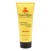 The Naked Bee Orange Blossom Honey Lotion bottle demonstrates daily hydration.