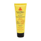 The Naked Bee orange-blossom moisturizer bottle glows with daily hydration SPF protection.