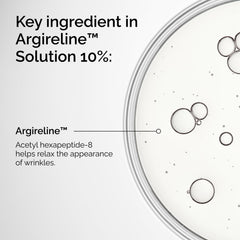 The Ordinary dropper dispensing clear serum texture illustrating lightweight absorbency benefit
