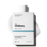 The Ordinary front bottle showing conditioner branding and size, highlights product simplicity