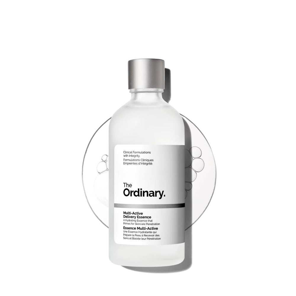 The Ordinary front bottle showing product and hydration benefit