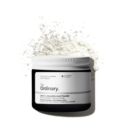 The Ordinary jar front packaging showing product and brand benefits