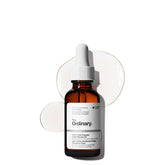 The Ordinary marula oil front bottle showing packaging and pure formula benefit