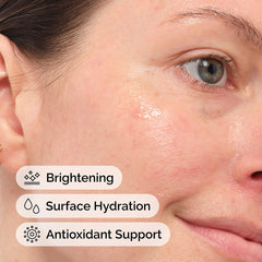 The Ordinary marula oil hand application demonstrating easy absorption benefit