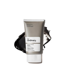 The Ordinary masque front packaging showing product and size, clarifies skin quickly