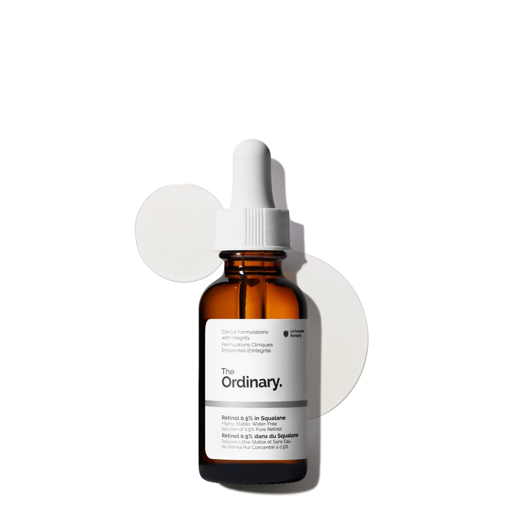 The Ordinary front packaging showing bottle and box with clear product view and trust