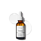 The Ordinary bottle front view showing label and size, highlighting clarity