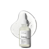 The Ordinary front packaging showing bottle and clear product for quick identification and use
