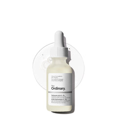 The Ordinary front bottle showing label and compact 1 oz size, ideal for daily hydration