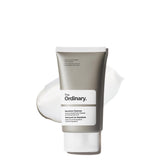 The Ordinary squalane cleanser travel front showing compact bottle and clear labeling benefit: portable hydration
