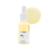 The Potions Coenzyme Q10 Face Serum bottle shows lightweight hydration for daily use.