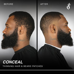 The Rich Barber N'Hance application card guides precise hairline work and clean edges.