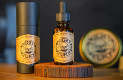 Mustache cleaner kit packaging highlights USA-made and cruelty-free ingredients.
