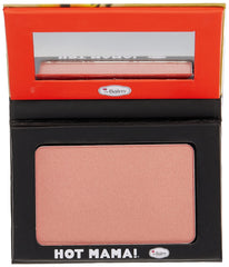 theBalm Hot Mama compact open view, multipurpose palette for cheeks and lids.