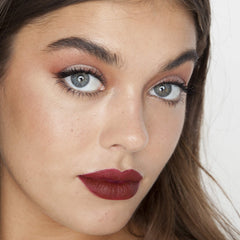 theBalm Mad Lash lashes in wear showing defined volume and lift