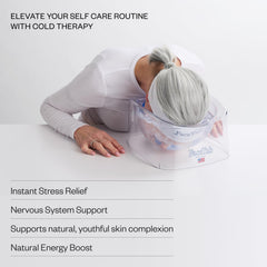 The FaceTub face-tub-breathing-tubes enable deep breathing during cold plunge