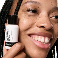 The INKEY List serum application pea-sized dot shows easy layering into daily routine.