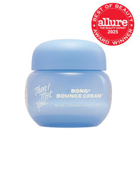 Then I Met You Bong² Bounce Cream texture swatch shows gel-cream consistency for rapid absorption.