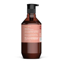 Theorie Amber Rose Hydrating Conditioner being poured demonstrates easy application for quick coverage.