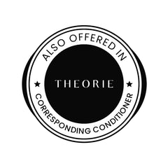 The Theorie Amber Rose Hydrating Shampoo showcases Amino Complex for stronger, smoother strands.