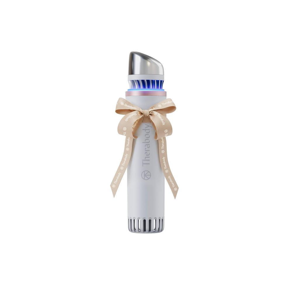 TheraFace Depuffing Wand close-up highlighting cold-therapy for reducing puffiness.