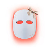 TheraFace Glo mask front view shows full-coverage LED therapy for glowing skin
