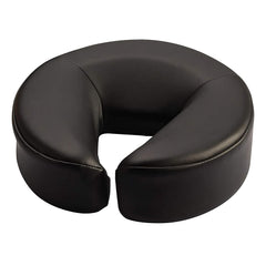 Therapist’s Choice universal headrest cushion on a massage table providing comfortable client support.