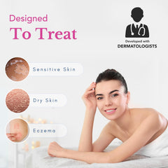 Theraplex Clear Lotion Spray after-shower use seals in moisture without greasiness.
