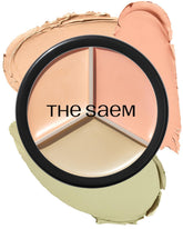 THESAEM Cover Perfection Triple Pot Concealer compact palette for quick blemish coverage.