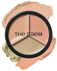 THESAEM Cover Perfection palette closed packaging for on-the-go coverage
