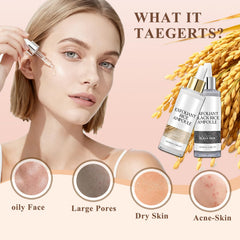 THESHYING Rice Peel Shot Glow Duo serum-dropper showcases fast-absorbing hydration.